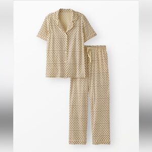 NWOT Hanna Andersson Women's Short Sleeve HannaSoft™ Pajama Set